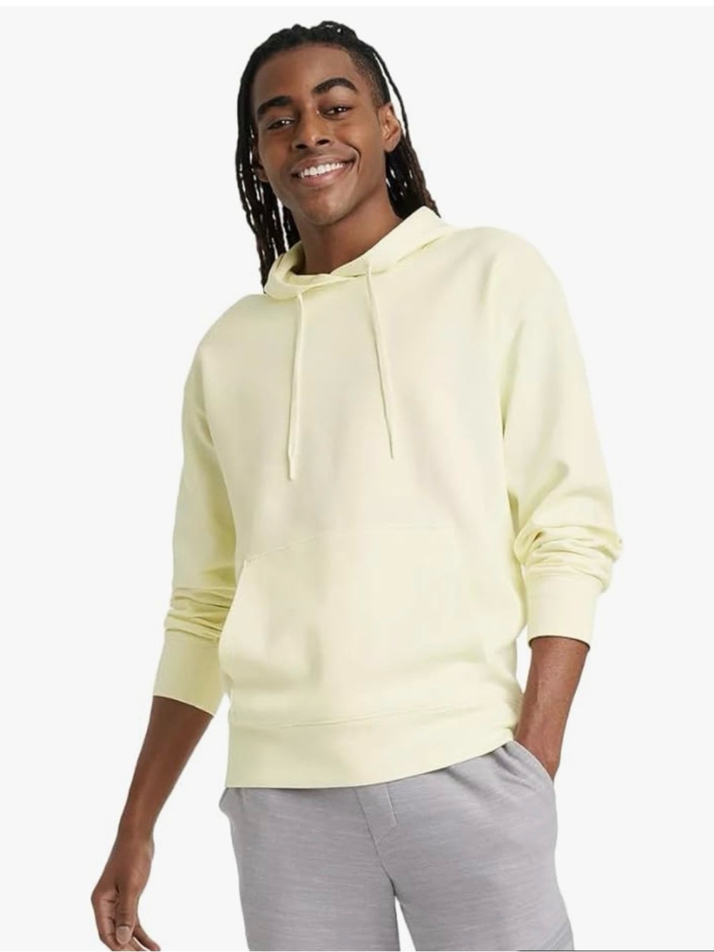 NWT Men’s All in Motion Yellow Hoodie Sweater L